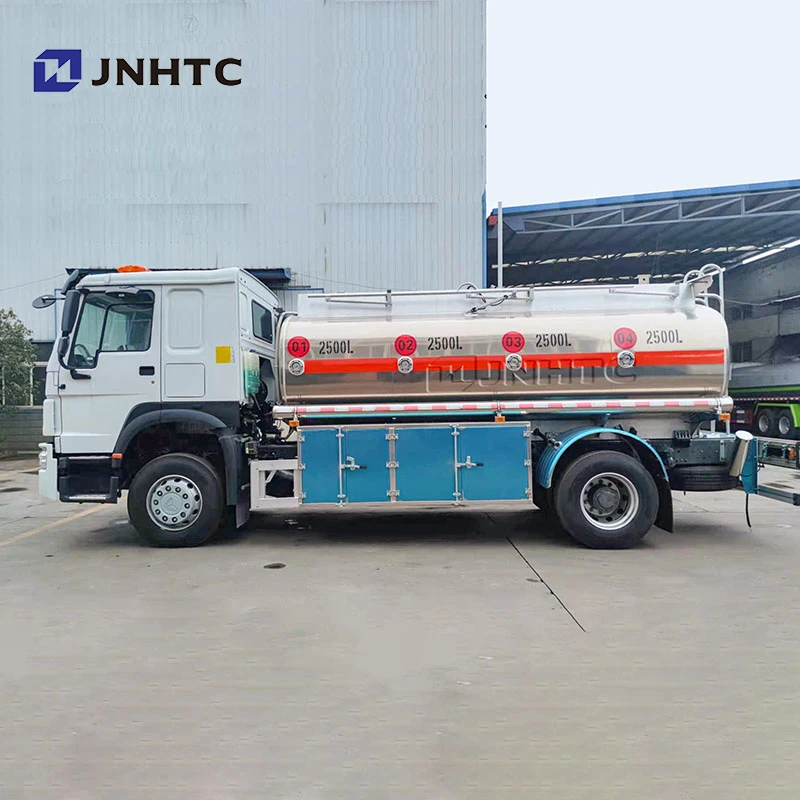 Купить sinotruk howo маленький 4x2 6 колесный 10cbm реактивный топливный Автоцистерна из алюминиевого сплава с дозатором