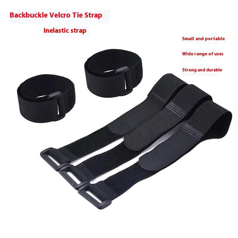 Special Long Widered Nylon Tape Velcro Self-Adhesive Reverse Buckle Tie Hook Loop Strap Wire Management Harness Shoe Storage