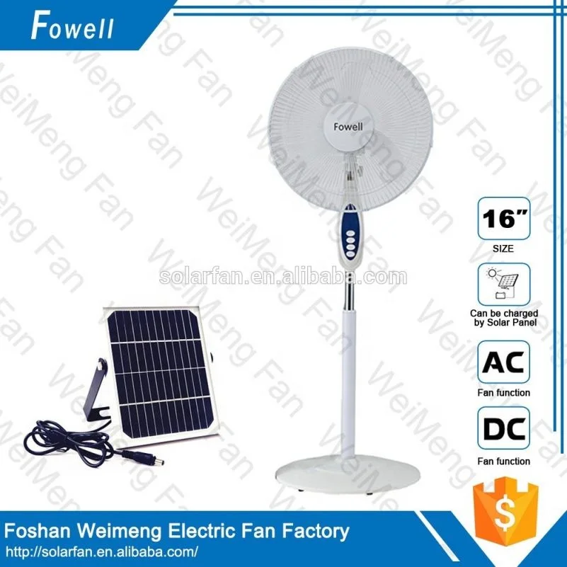 Бытовая техника портативный 12 В постоянного тока стоячий вентилятор механических 15 подставок на солнечных батареях/электрических/перезаряжаемых 3 уровня