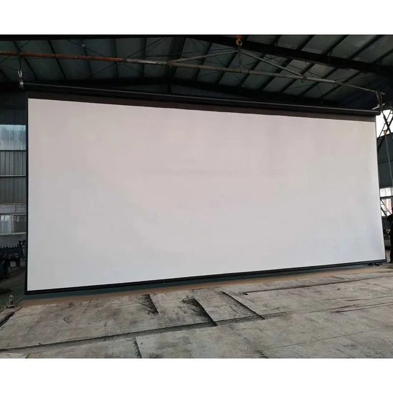 150 200 inch 16:9 4:3 Home Theater Electric Motorized Projector screen 4k Motorized Projection Screen