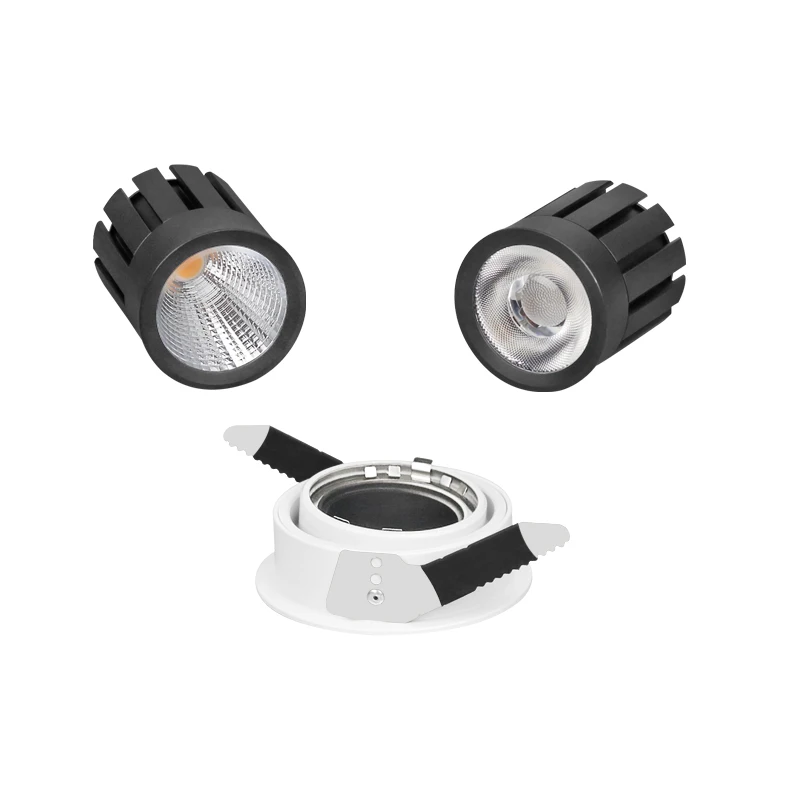 50mm 10W MR16 GU10 downlight COB LED module