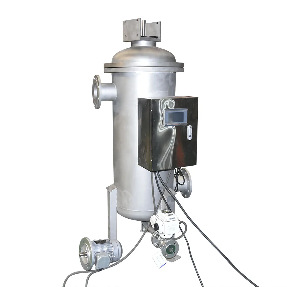 6.3-1 Metal SS Stainless Steel Self-Cleaning Auto-Cleaning Back-Cleaning Filter Strainer machine