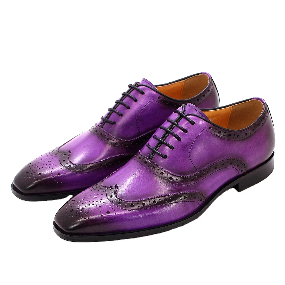 dress shoe manufacturing nice italian new styles leather oxford shoes
