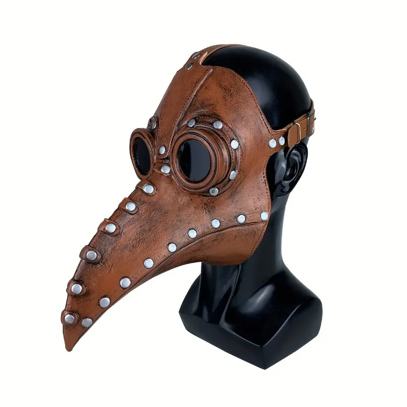 Wholesale Retro Steampunk Raven Halloween Cosplay Photo Prop Funny Supply Party Funny Masks Toys