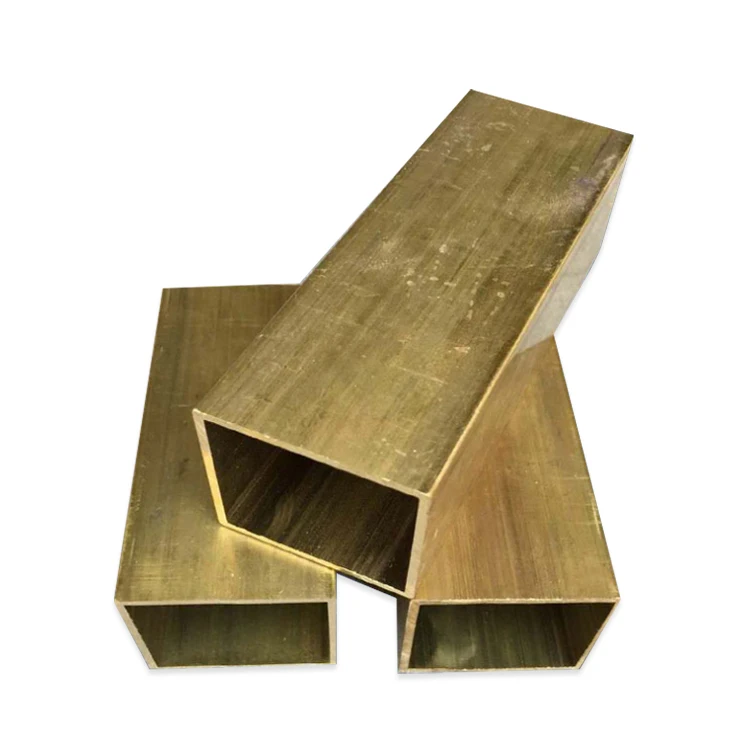 Латунная прямоугольная трубка C2700 2 мм x 4 мм/9 латунная для