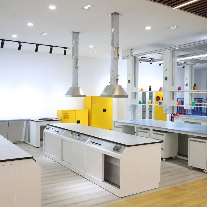 High Quality Custom Metal School Laboratory Table Lab Bench Furniture