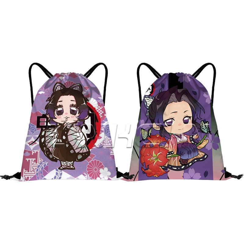 Оптовая продажа, рюкзак на шнурке из полиэстера 420D с индивидуальным принтом