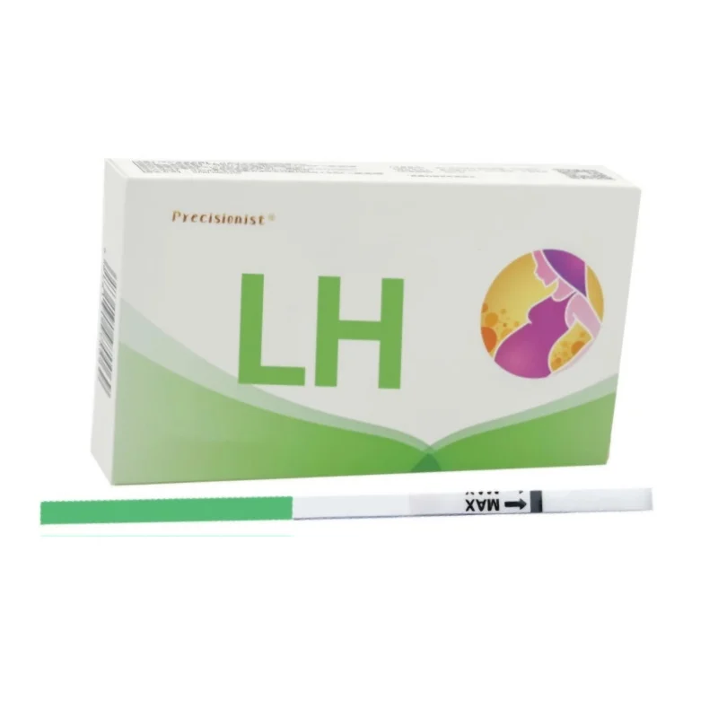 Highly Sensitive fertility test kit LH ovulation test strip urine product for women factory customized