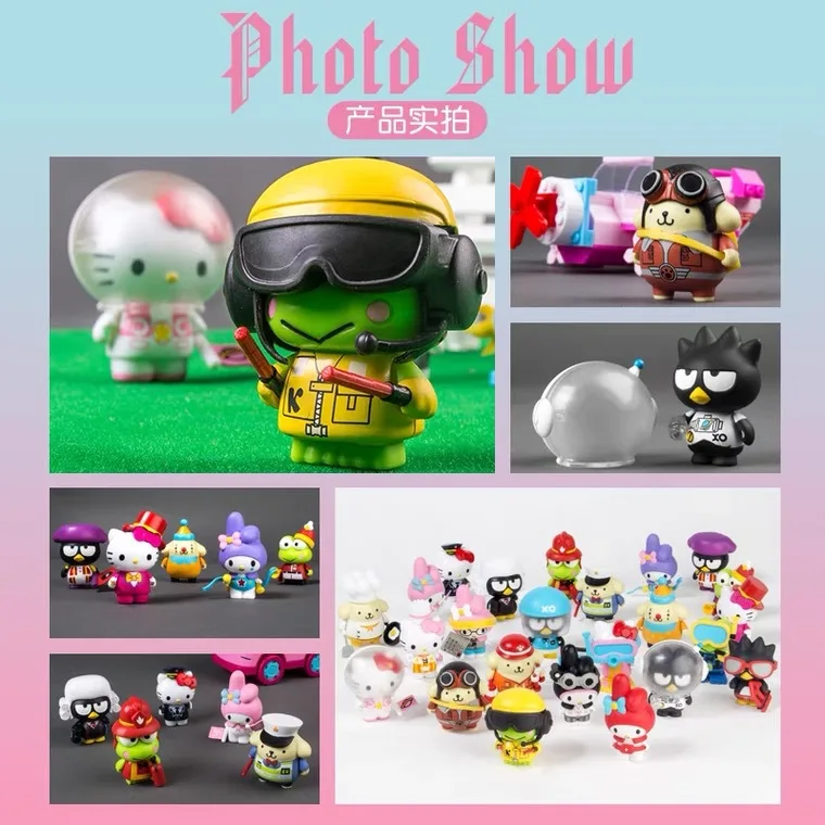 Фабричная цена для Hello Kitty Family профессиональный модный подарочный набор шкатулка игрушки фигурки аниме таинственная коробка