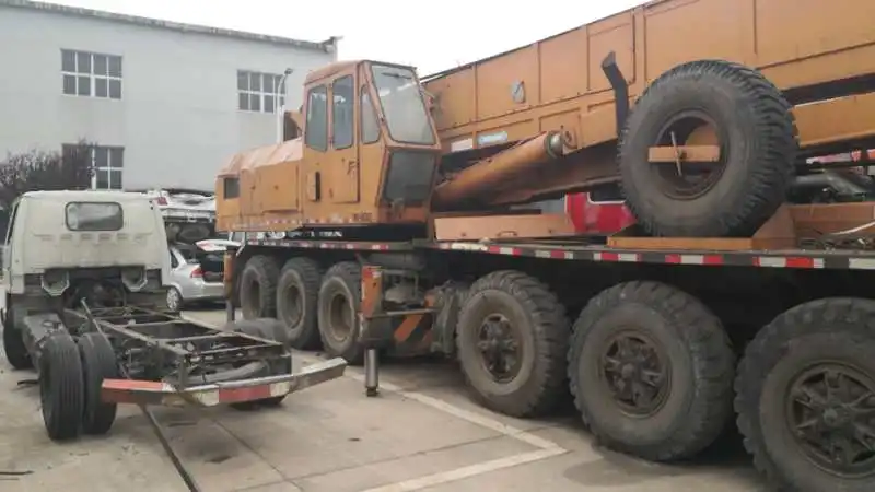 used heavy truck crane nk800e kato crane