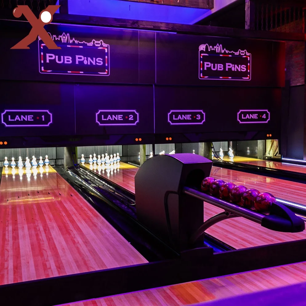 Premium Duckpin Bowling Equipment Social Bowling Alley Equipment with Fast ROI