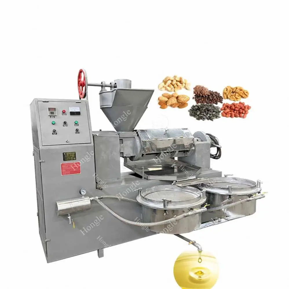 Commercial Small Extraction Home Olive Oil Press Machine Automatic