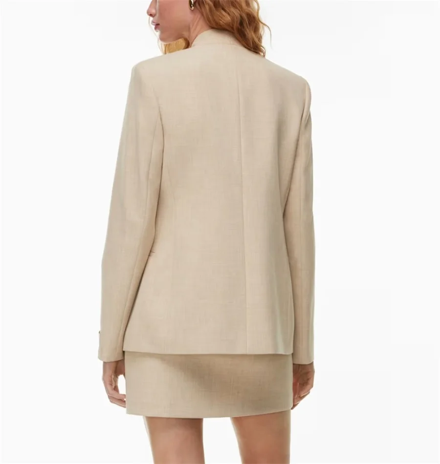 Custom High Quality Small MOQ Tailored Suits China Skirt and Jacket Set Ladies Skirt Suits Skirt Suit For Women