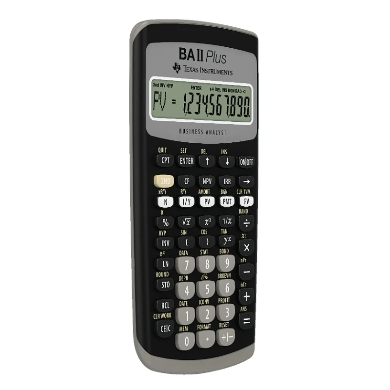 Texas Instruments BA II Plus Financial Calculator