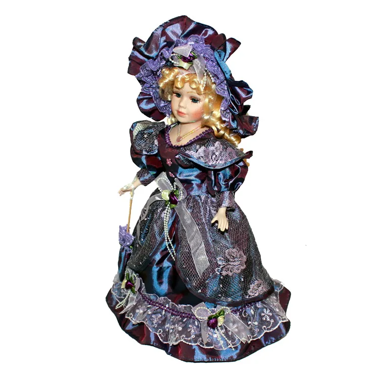 16 inch victorian ceramic doll sale european american style fashion toys hot sale