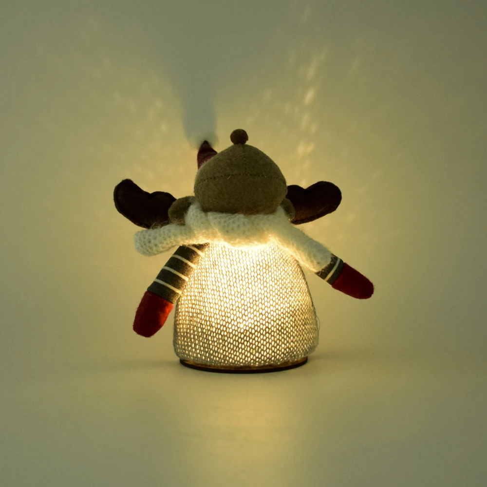 New Design Xmas Deer Grey Christmas Reindeer LED Lights Led  Luces Navidad Moose  Decoration