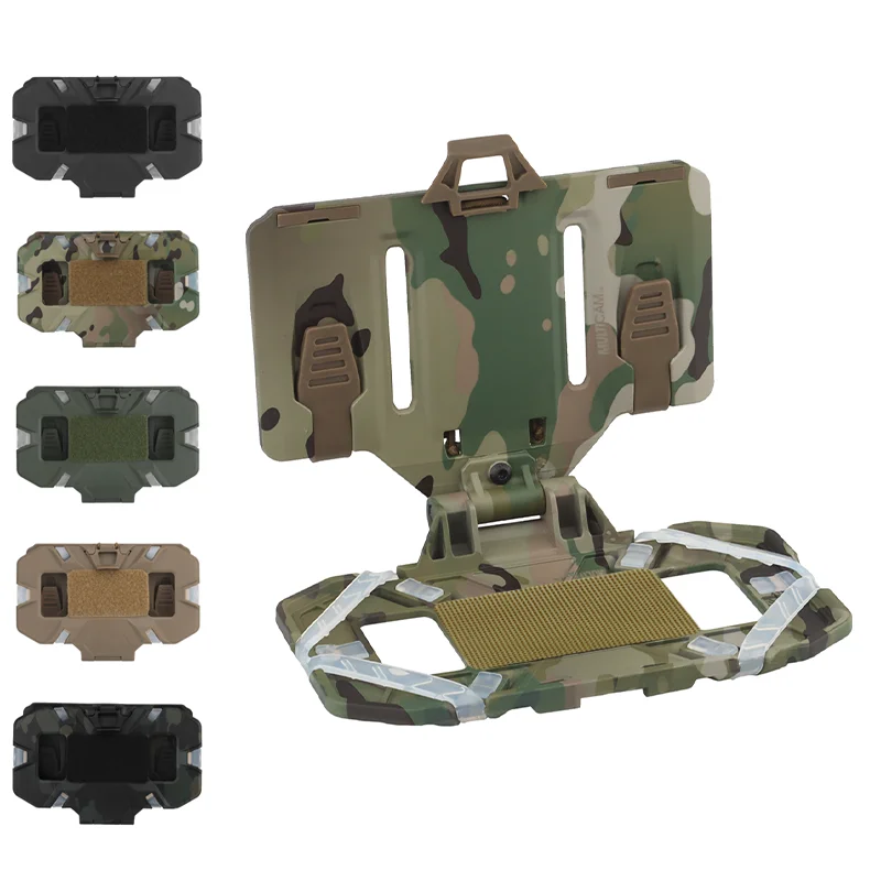 SABADO Tactico Gear Outdoor Cell Phone Holder Folding Navigation Pad for Universal Nylon Chest Rig Pouch Tactical Equipment