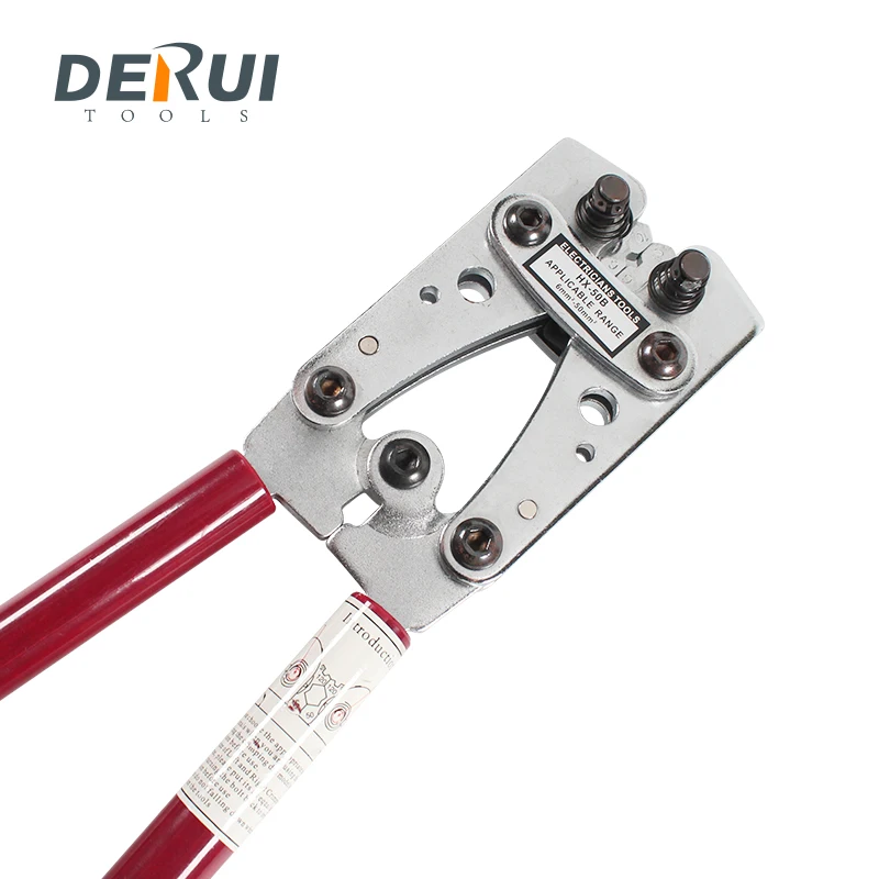 
DERUI tool HX-50B/50SC/50D large Y.O terminal crimping pliers wire terminal connectors tool copper tube machine wire cable Cri 