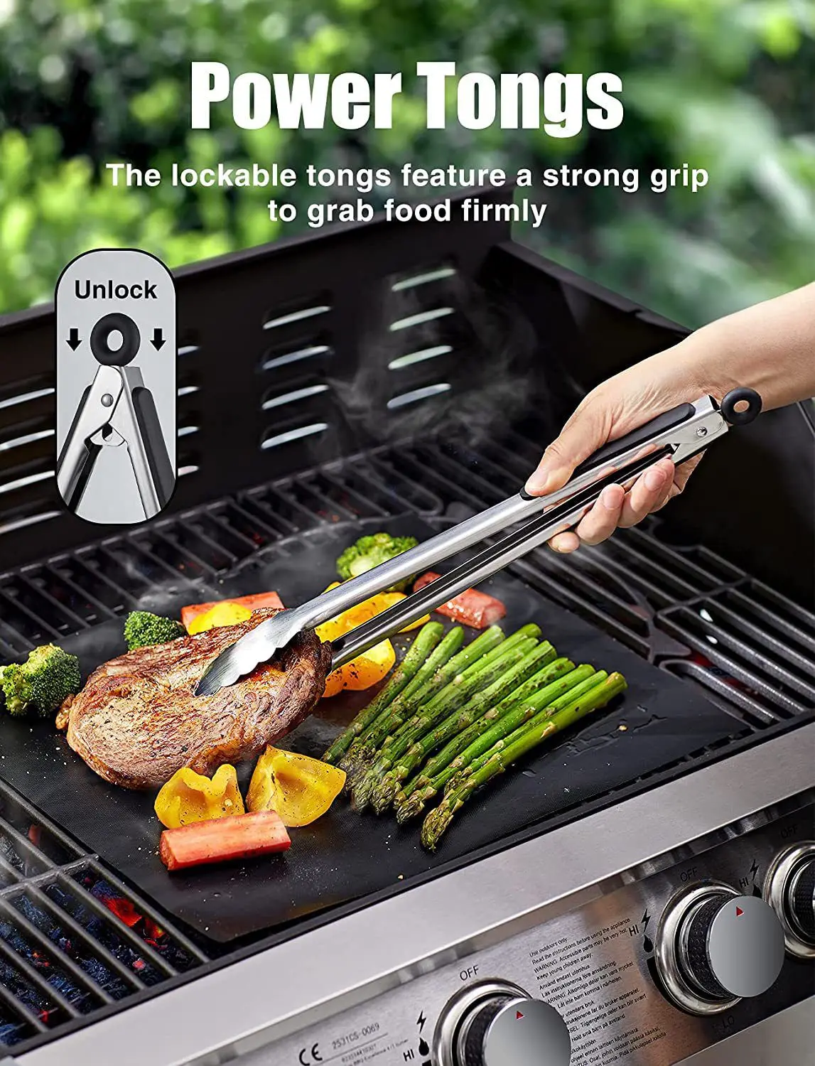 11-Pieces Tools Apron Grill Set Stainless Steel BBQ Roaster Barbecue Combination Tool Set Outdoor BBQ Tool Kits