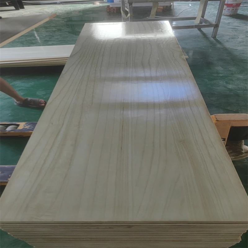 Wholesale Cheap Solid Wood Board Paulownia Coffin Board  for Coffin
