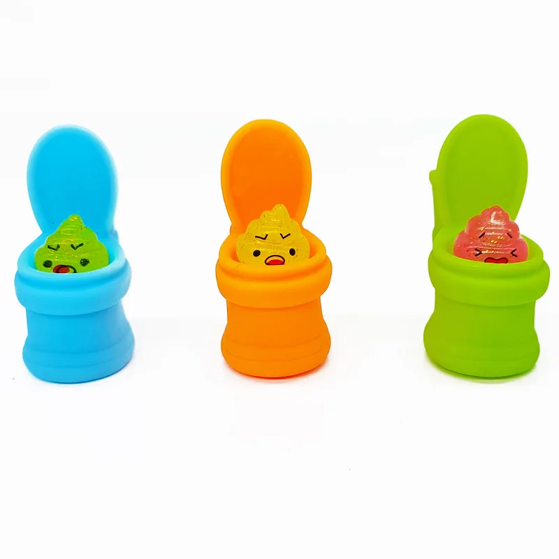 Creative Squeeze Decompression Toy Poop Ball Toy Carry Around Knead Colored Poop Funny Joke Toys For Adult And Children Gifts