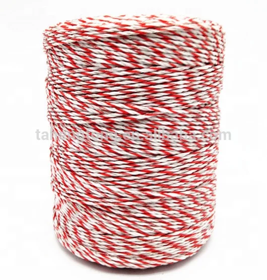 
high quality electric horse fence polywire for pasture fence 