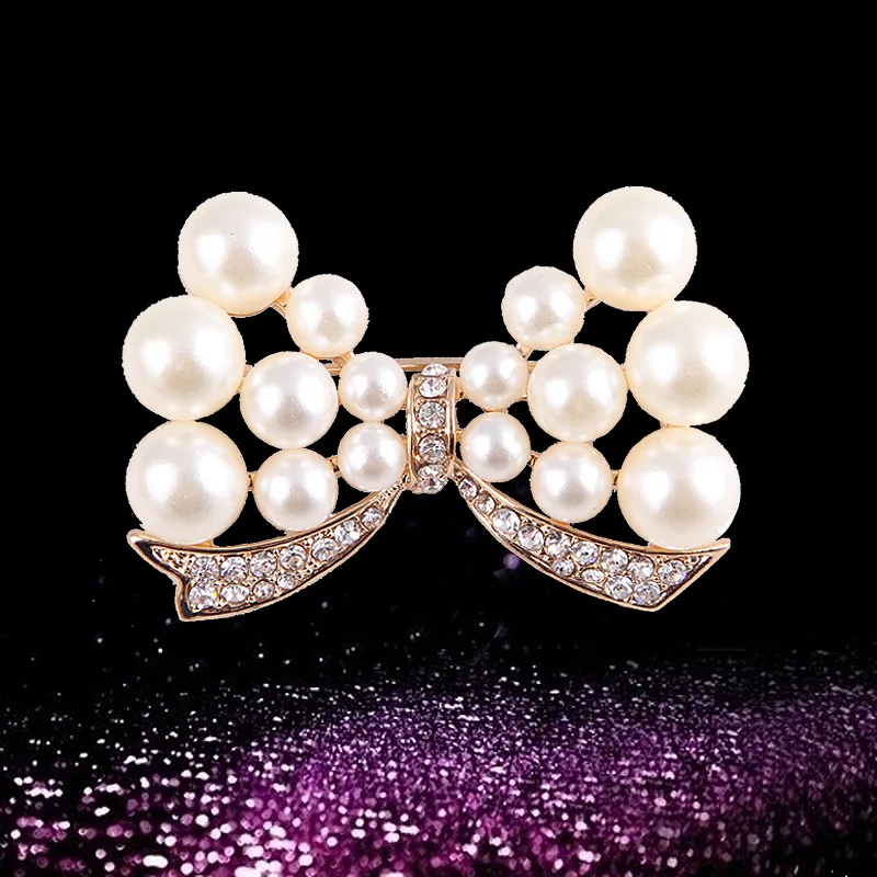 60 Styles Shiny Micro Pave Rhinestone Animals Brooch Pins Fine Gold Plated Flower Heart Star Butterfly Pearl Brooches Women
