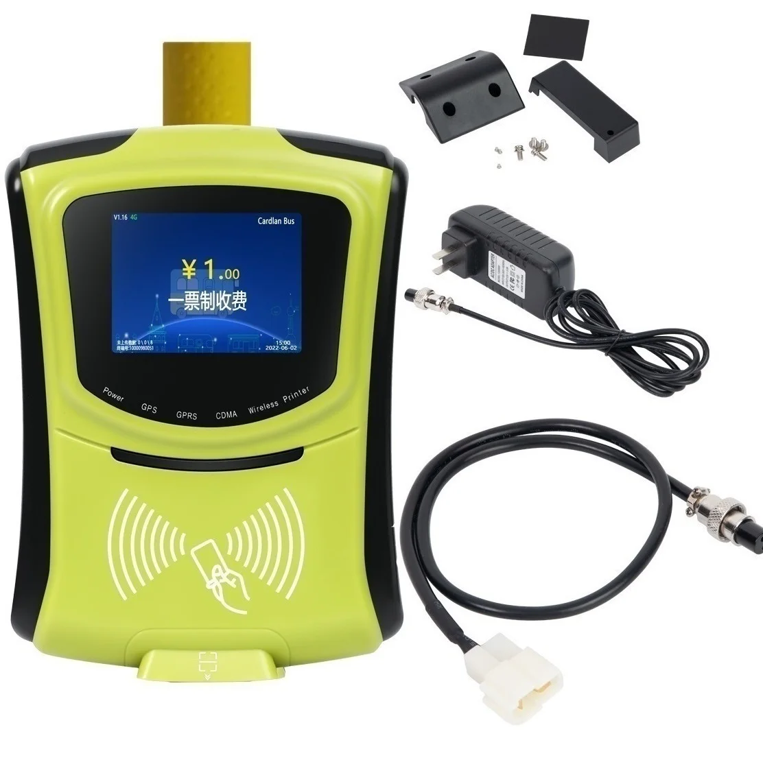 Factory gym pos 4G pos terminal card payment machine with mifare desfire reader writer