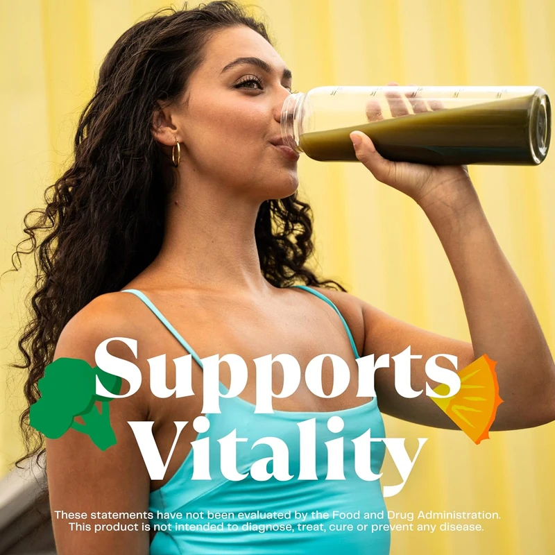 Multivitamin Super Greens Powder Superfoods Adaptogen and Vitamin Mineral Super Food Green Healthcare Supplements