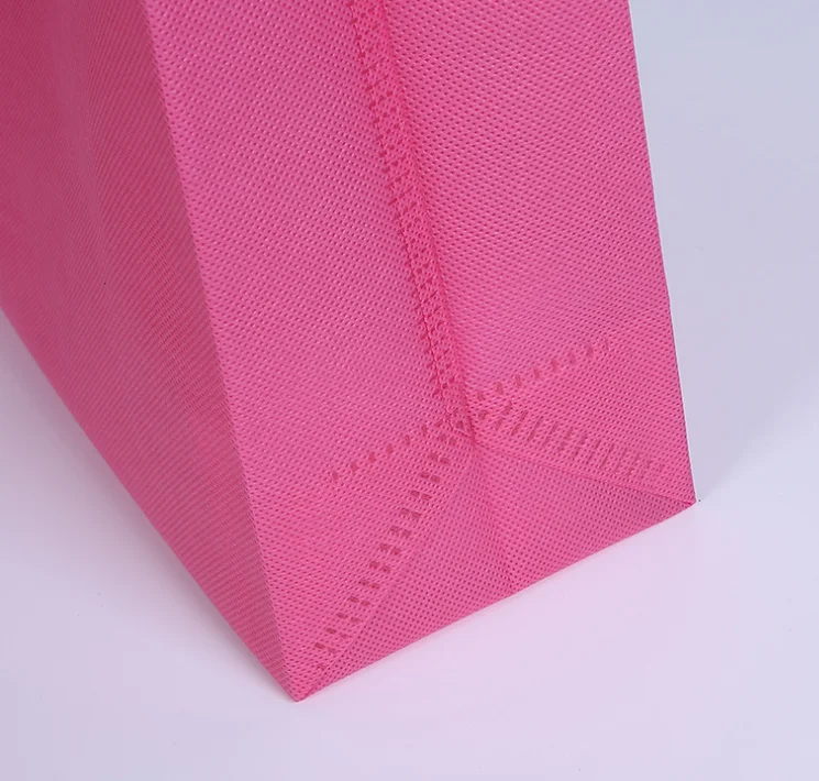 Heat Sealed Bag Non Woven Promotional Reusable Rpet Non Woven Shopping Bag With Custom Logo