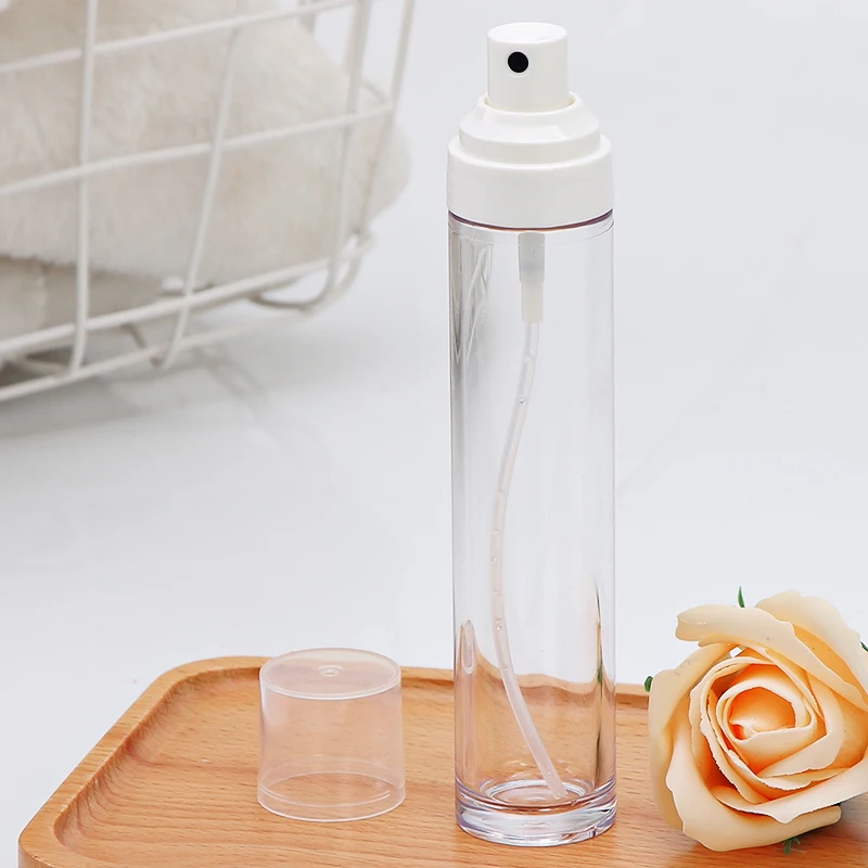 50Ml Thick PETG Facial Fine Mist Setting Spray Toner Cosmetic Rose Hydrating Face Water Perfume Bottle
