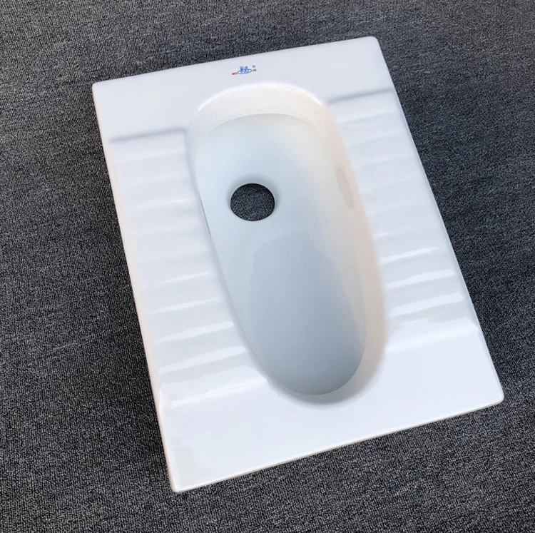
2020 Hot Sale Squat Pans High Quality Glazed Ceramic Squatting Pan For Bathroom 