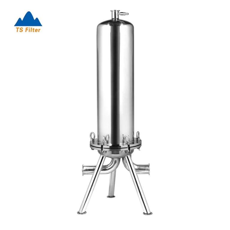 30inch SS Cartridge Filter Housing For Beer Brewing Equipment Beer Micro Filtration