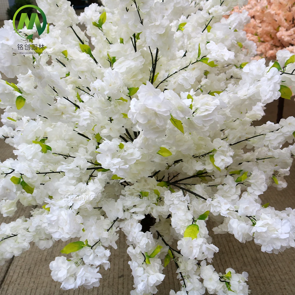 cherry blossom tree table for wedding  Silk flower tree artificial cherry blossom tree for wedding dining-table decoration