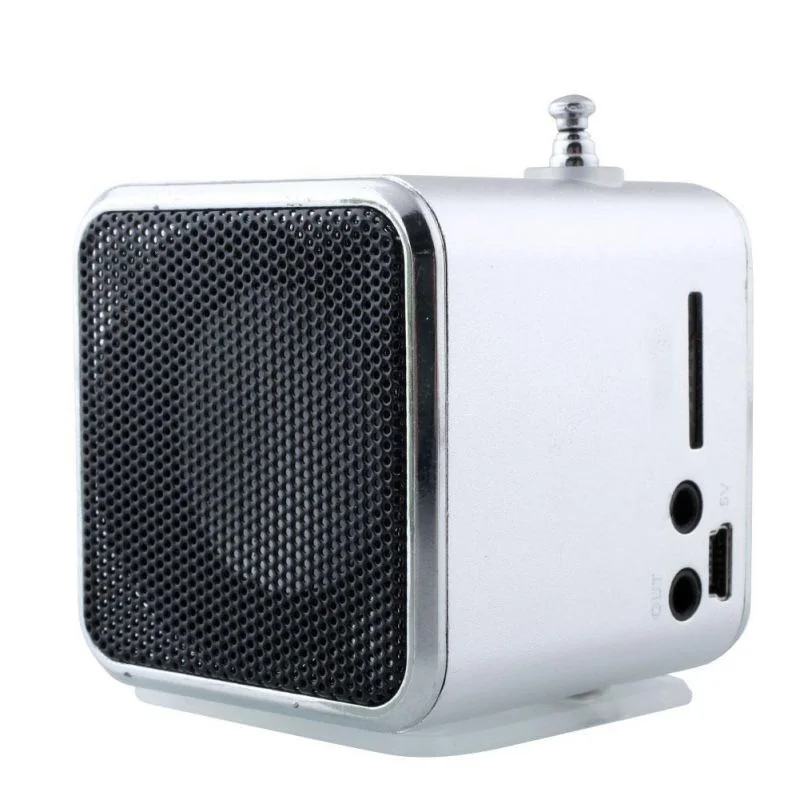 
Portable TD-V26 Mini Speaker MP3 Music Players with LCD Support FM Radio Micro TF SD Stereo Loudspeaker for Laptop Mobile Phones 