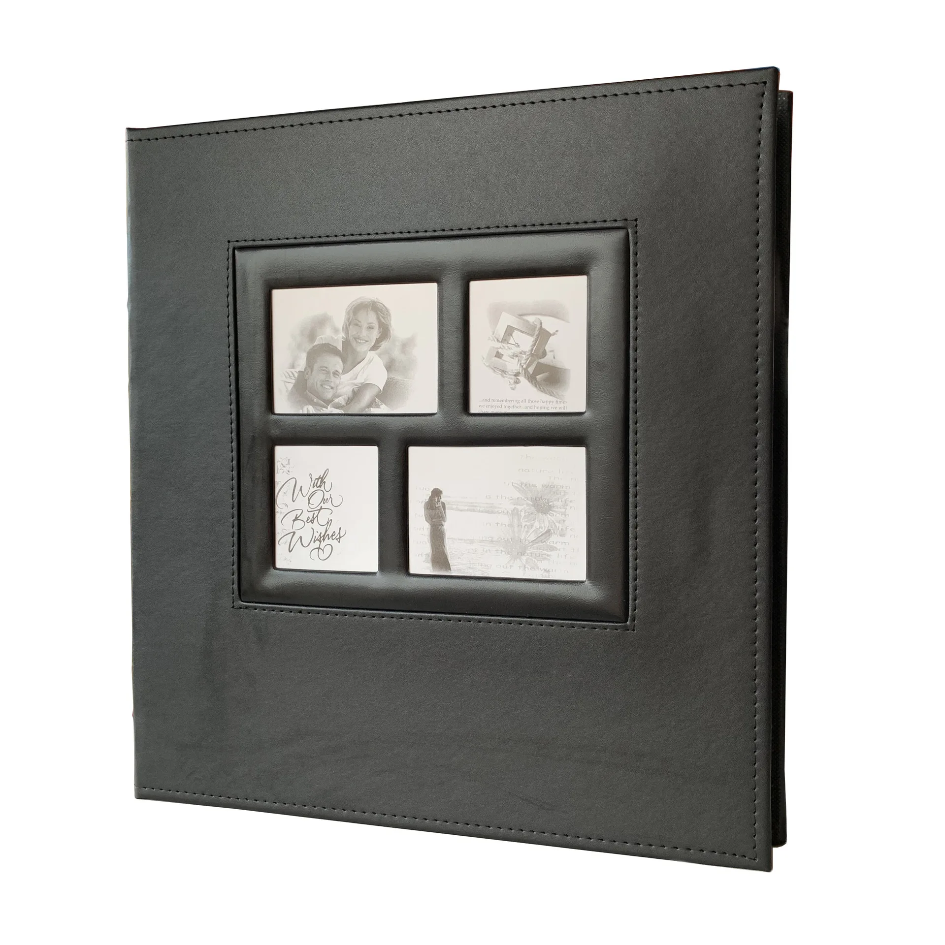 Photo Album 4x6 600 Photos Large Capacity Leather Cover Wedding Family Holds 600 Horizontal and Vertical Photos