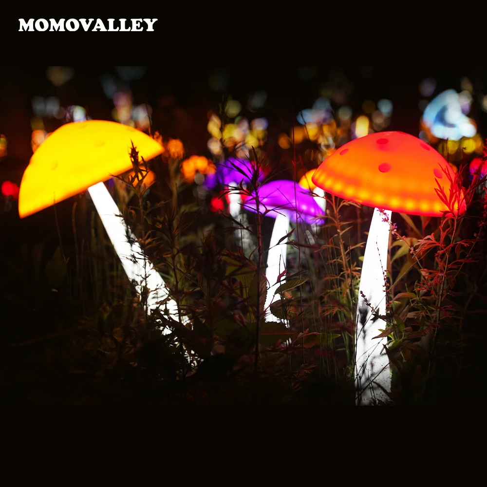 Momovalley оптовая продажа трендовые 2024 Новые поступления светодиодное светящееся уличное освещение для дома парка весеннее сада