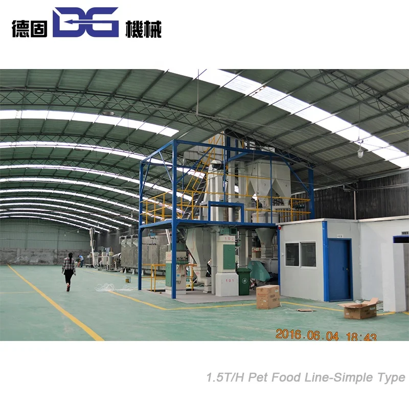 DG Machinery 5t/h Dog food Cat food Floating Fish Feed Making Machines Production Line