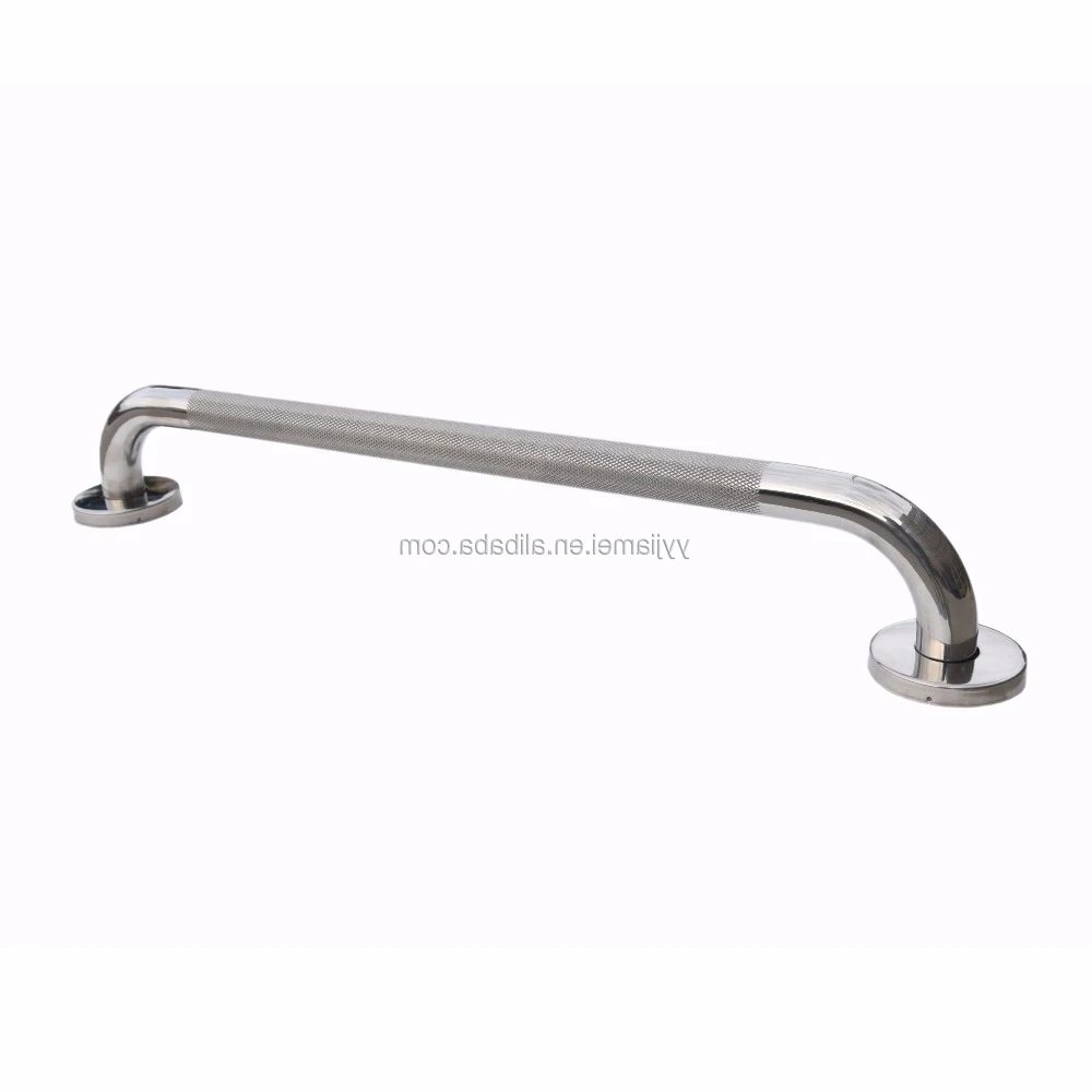 shower curtain rod u form safety wall mount bathroom stainless steel grab bar