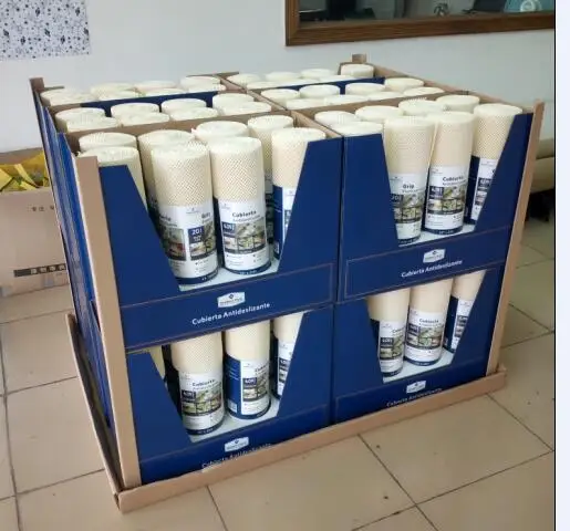 Customization PVC Kitchen Placemat shelf liner for kitchen, Non Slip Gripper Pads Multiusage Plastic Shelf Drawer Liner