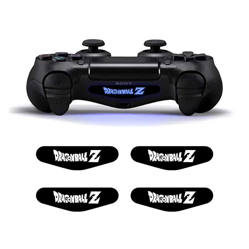 LED Light Bar Skin Stickers For Playstation 4 PS4 Gamepad light Cover Bar Stickers For PS4 Controller Decals