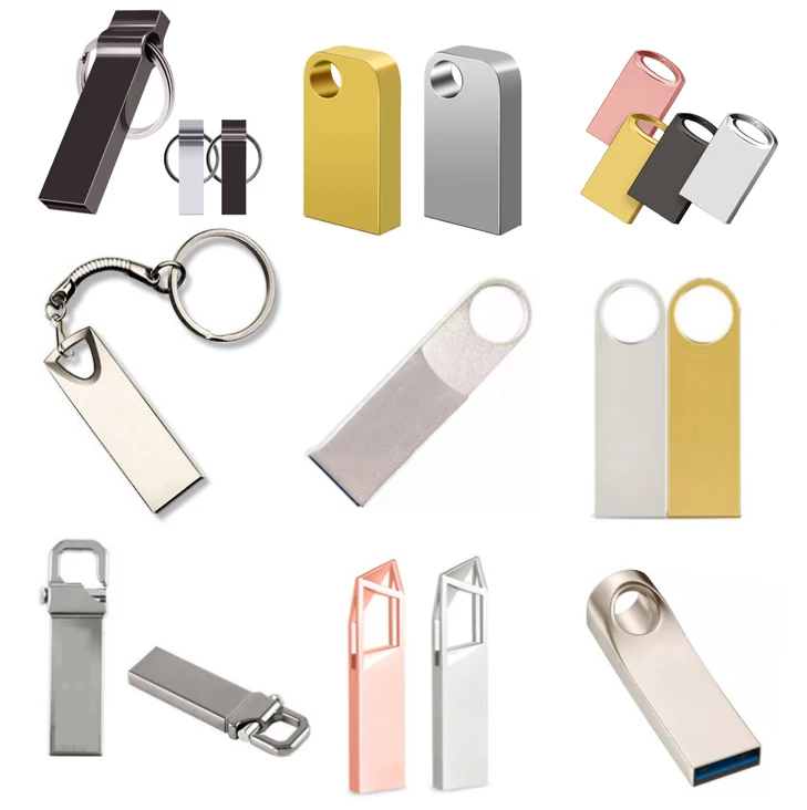 Hot! USB Flash Drive 64GB Metal Pendrive High Speed USB Stick 32GB Pen Drive Real Capacity 16GB USB Flash