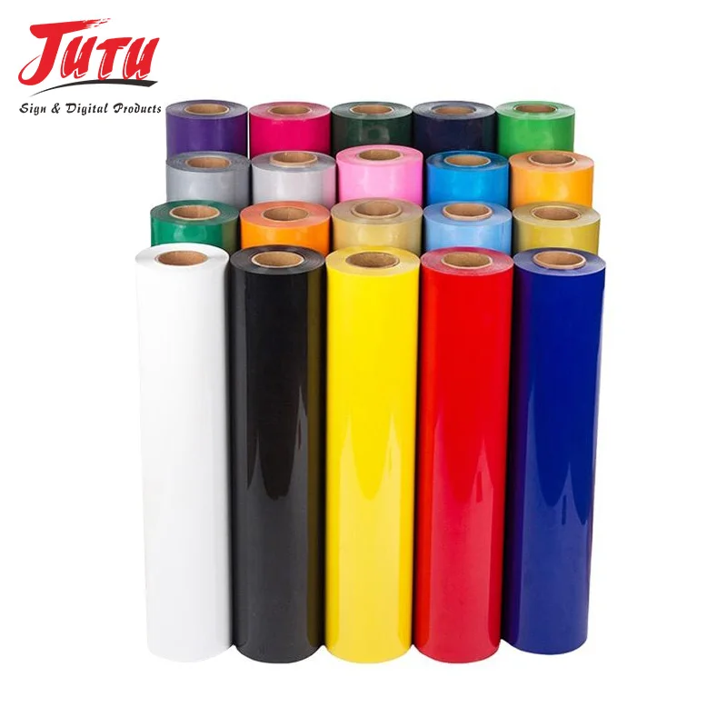 3-5 Years High Polymeric Wholesale Vinyl WarrantySelf Adhesive Color Cutting Vinyl Roll