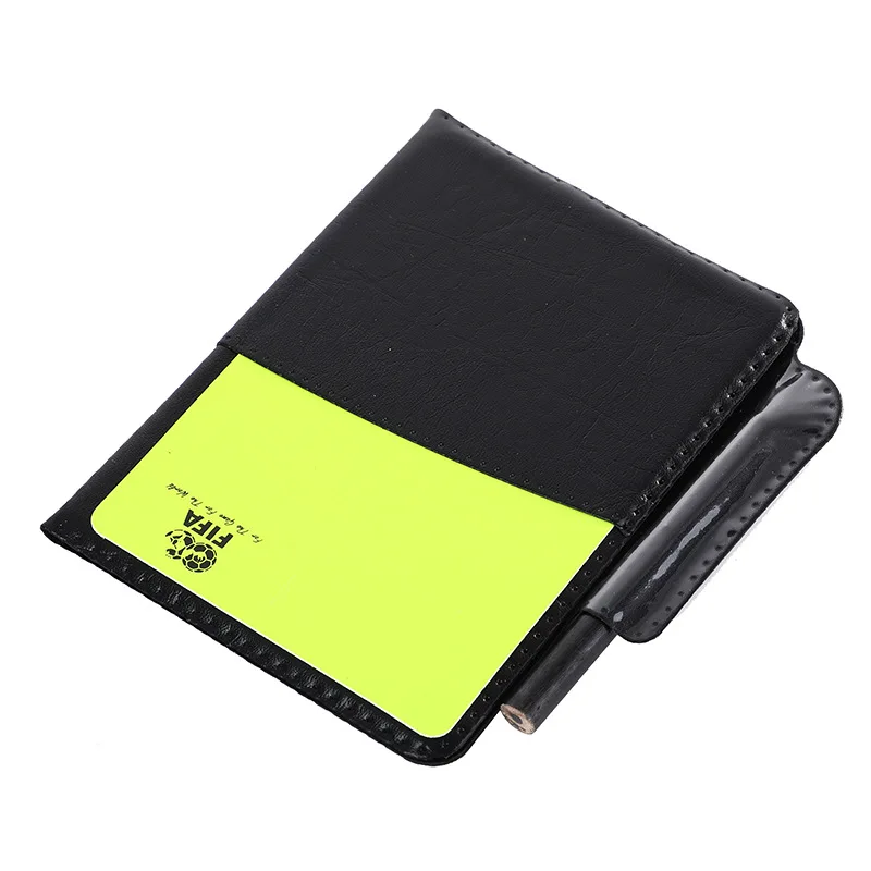 3D MAX Wholesale soccer game small Sport Officials Penalty Card red and yellow Warning Card soccer referee card