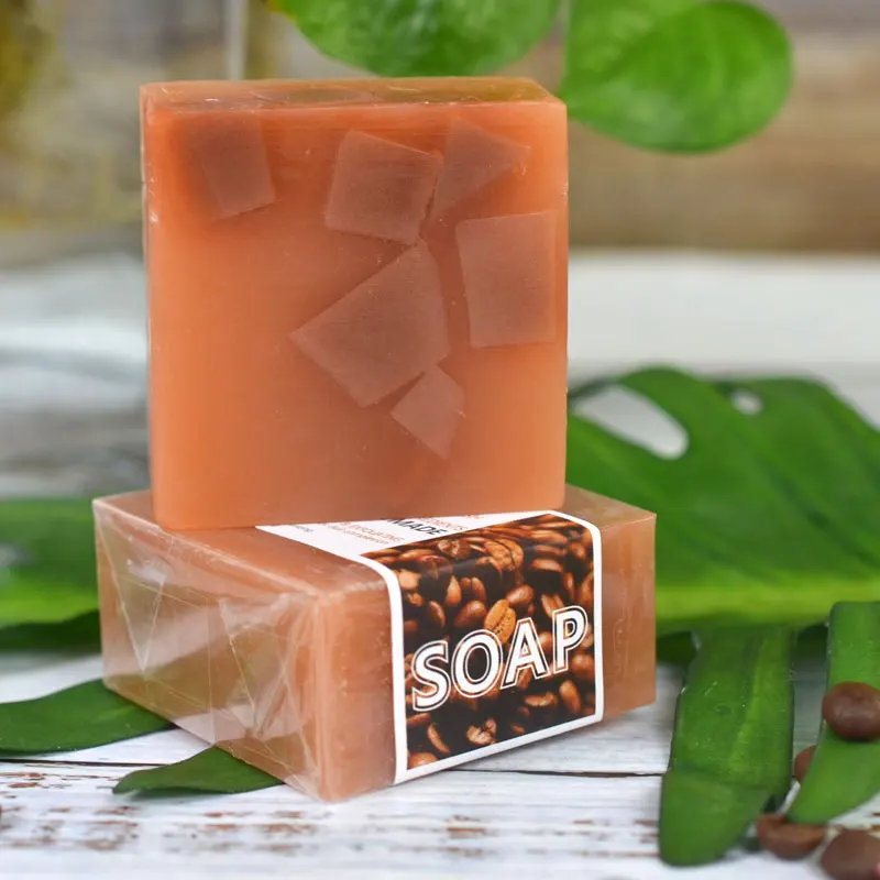 QQLR Biotech Natural Organic 100g Skin Care Whitening Soap Firming Exfoliating Coffee Handmade Soap