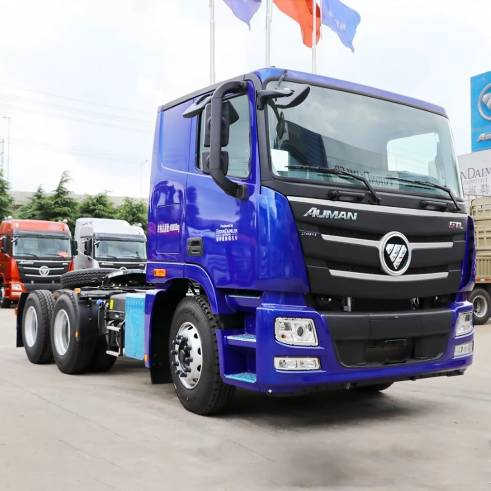 LHD RHD Foton New Used Tractor Truck 6*4 Tractor Truck 10 Wheels  Diesel Trailer Tractor Trucks Head For Sale