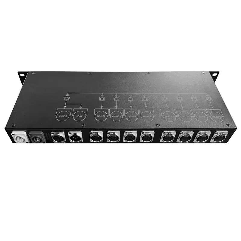SW-D8 Лидер продаж по низкой цене 8-канальный сплиттер Заводская поставка DMX FWDM