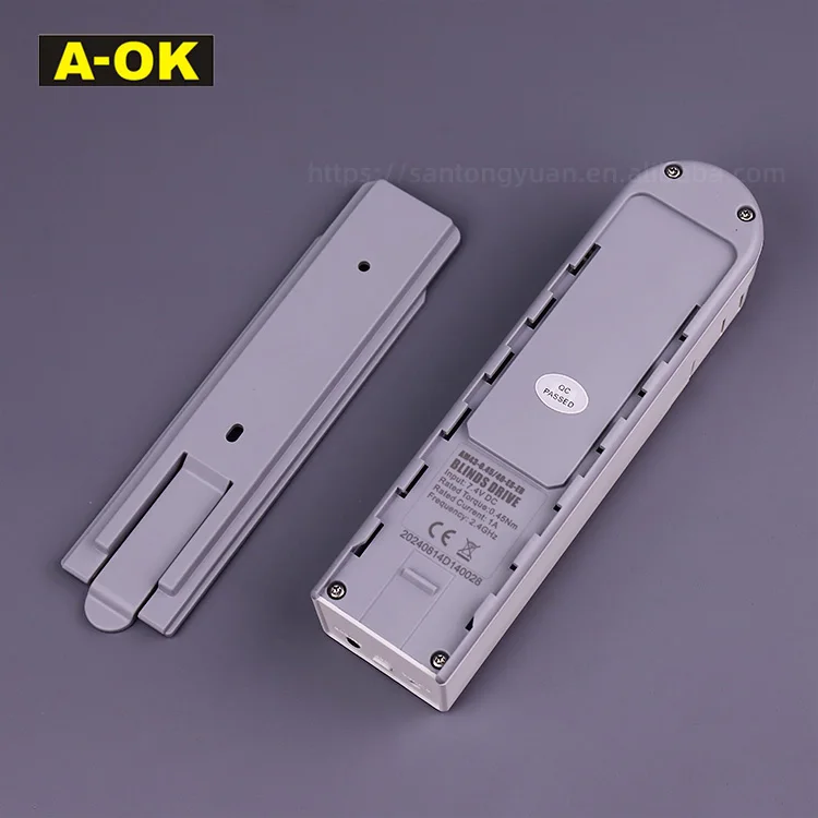 A-OK AM43 ES-EZ Tuya Zigbee с шарнирными цепными жалюзи Умный домашний солнечный привод шторы цепной двигатель