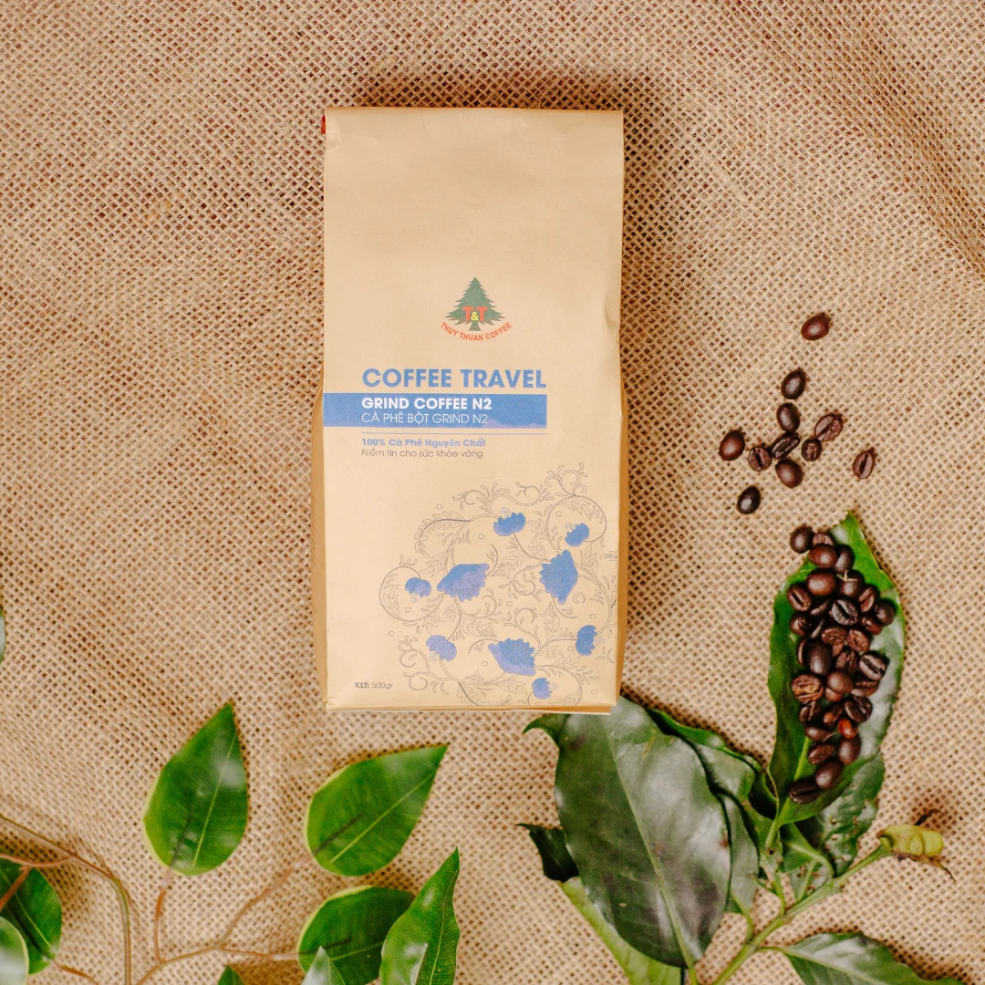 Измельченный кофе No.2-кофе Thuy Thuan низкая цена Минимальная партия зернистый лучшее качество бренд из Вьетнама хит продаж хороший вкус