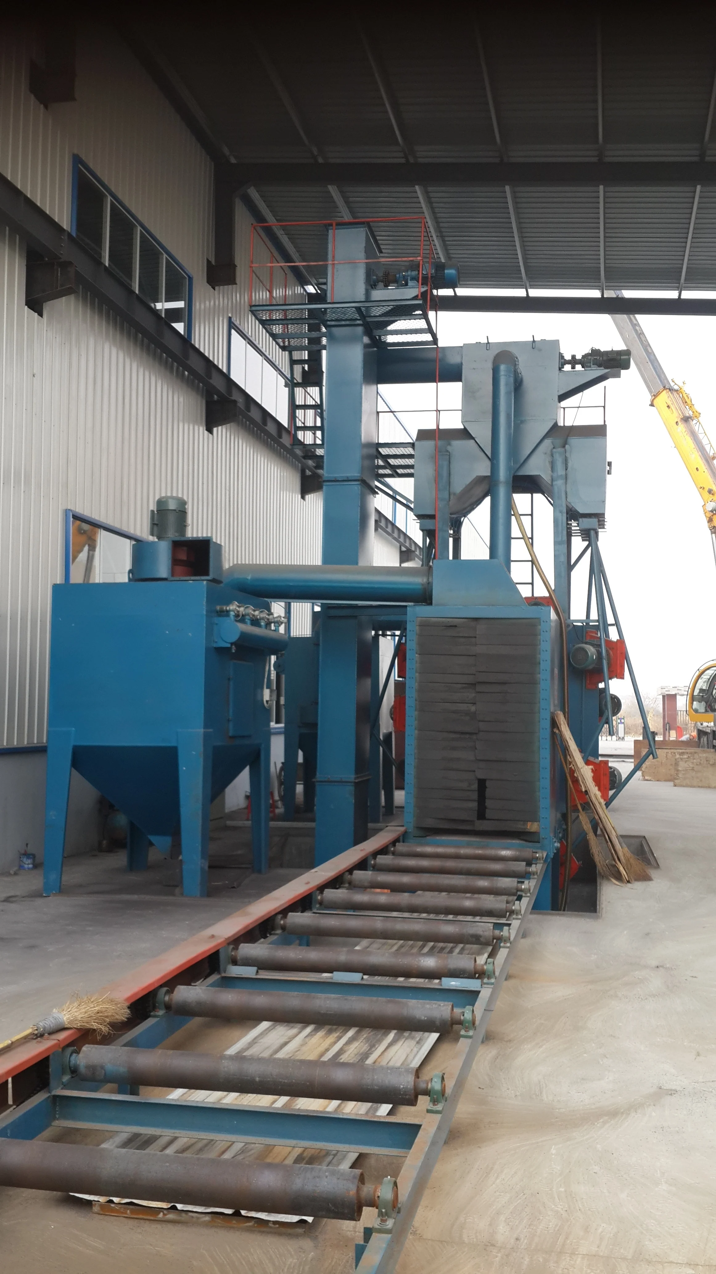 Дробеструйная машина frame h beam